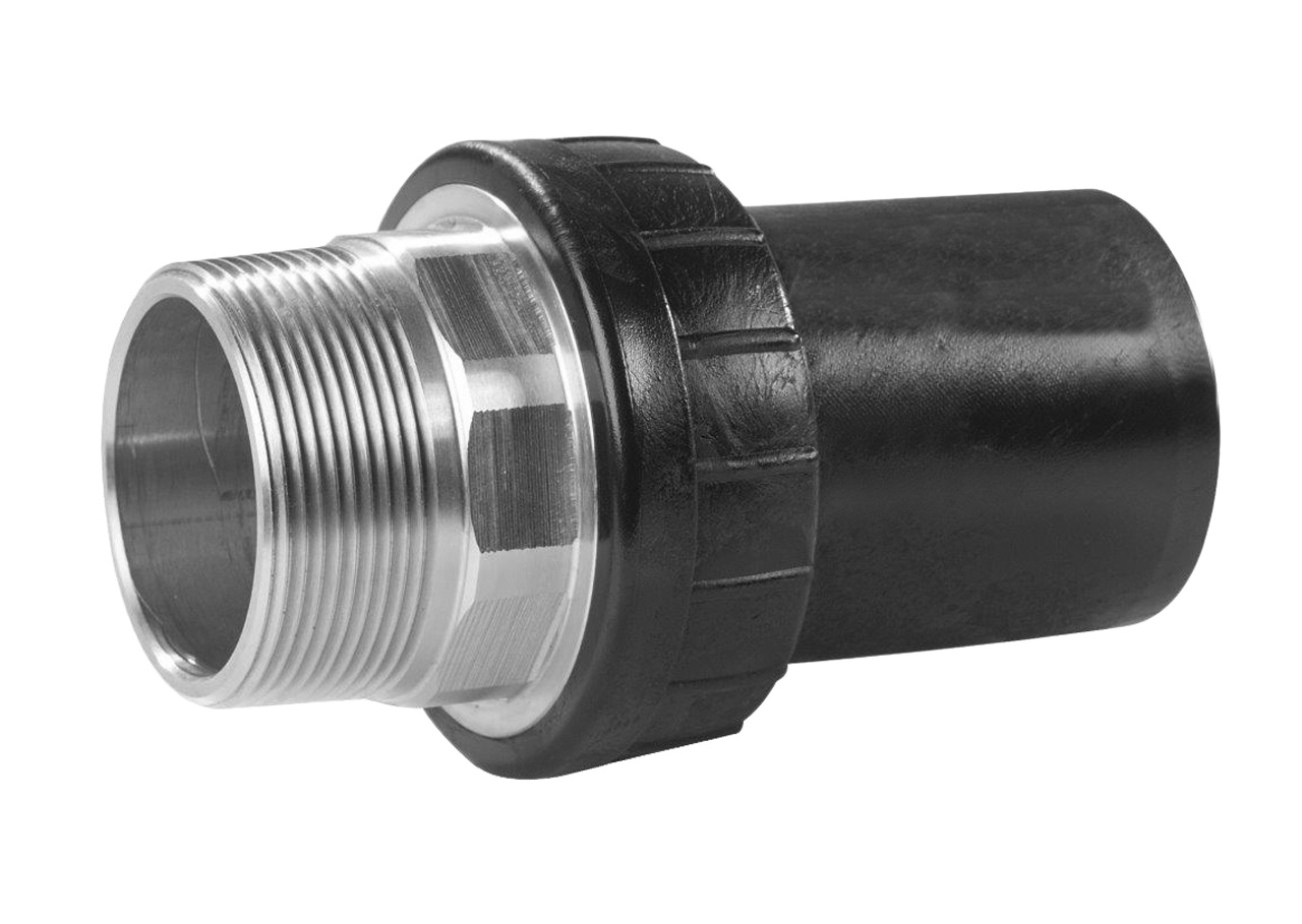 UAN Transición manguito adaptador / latón (rosca macho hexagonal) ∅